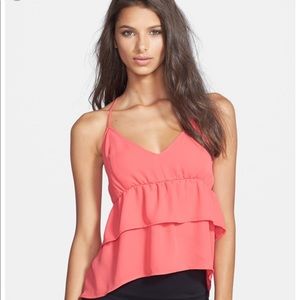 Tildon Tiered Tank in Black